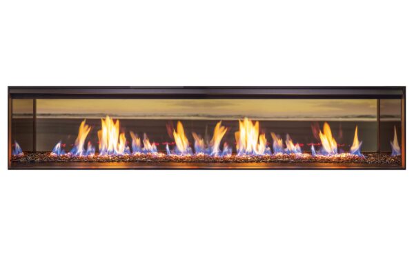 LS 1500 Gas Fire - Double Sided